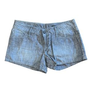 Black Orchid Los Angeles Blue Low Rise Shorts